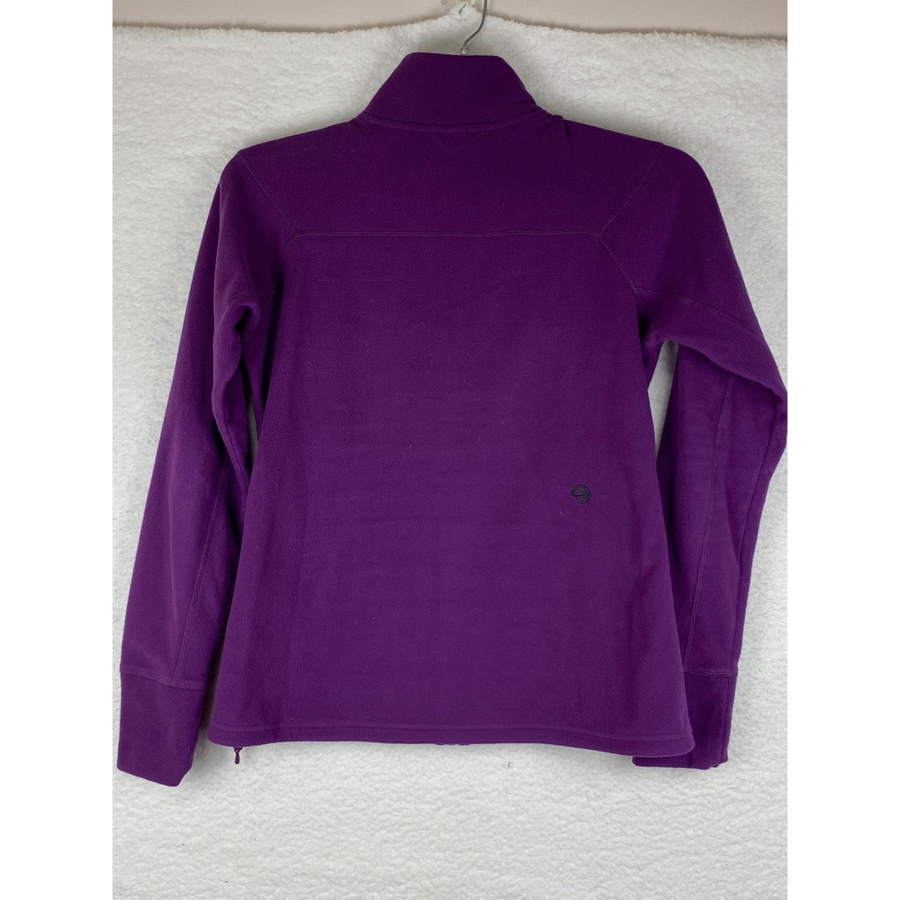 Mountain Hardwear Womens Purple Full Zip Fleece Jacket OL0051 Size Medium - Picture 3 of 11
